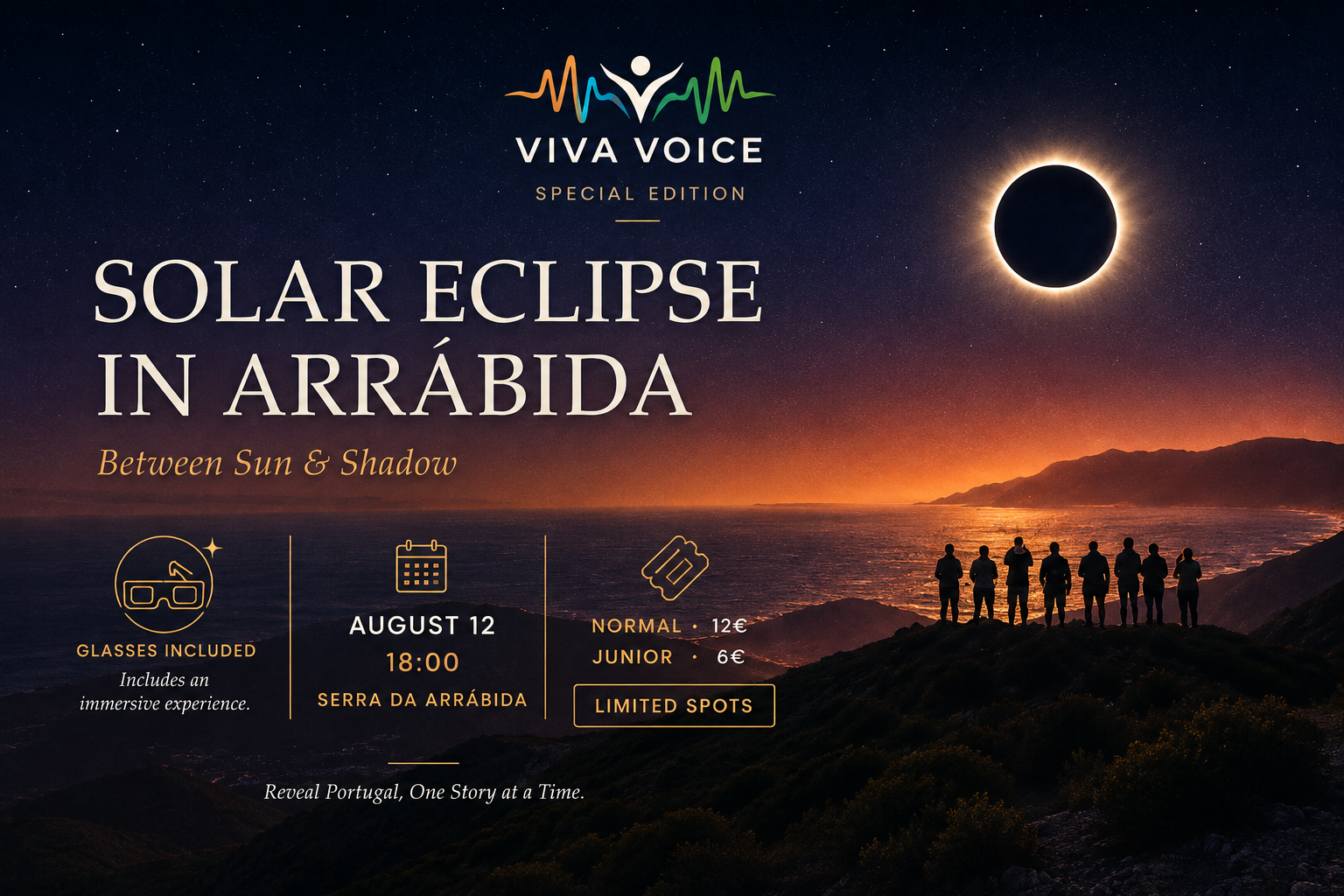 SOLAR ECLIPSE IN ARRÁBIDA - Between Sun & Shadow